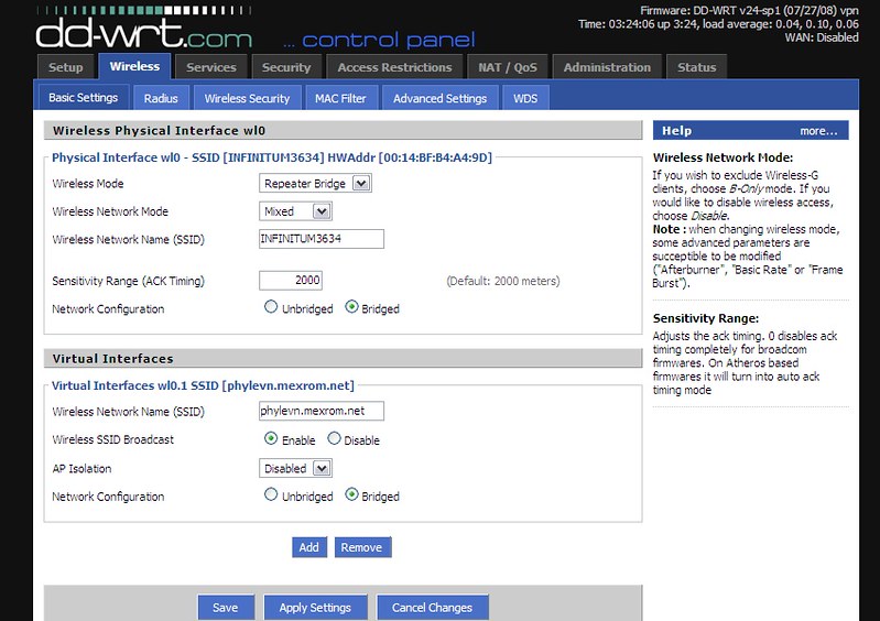 Installer DD-WRT sur un Netgear EX6200