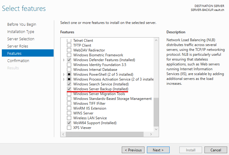 Réinitialisation aux paramètres d'usine